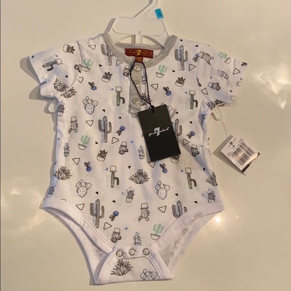 NWT 7 for all Mankind onesie - Picture 1 of 3